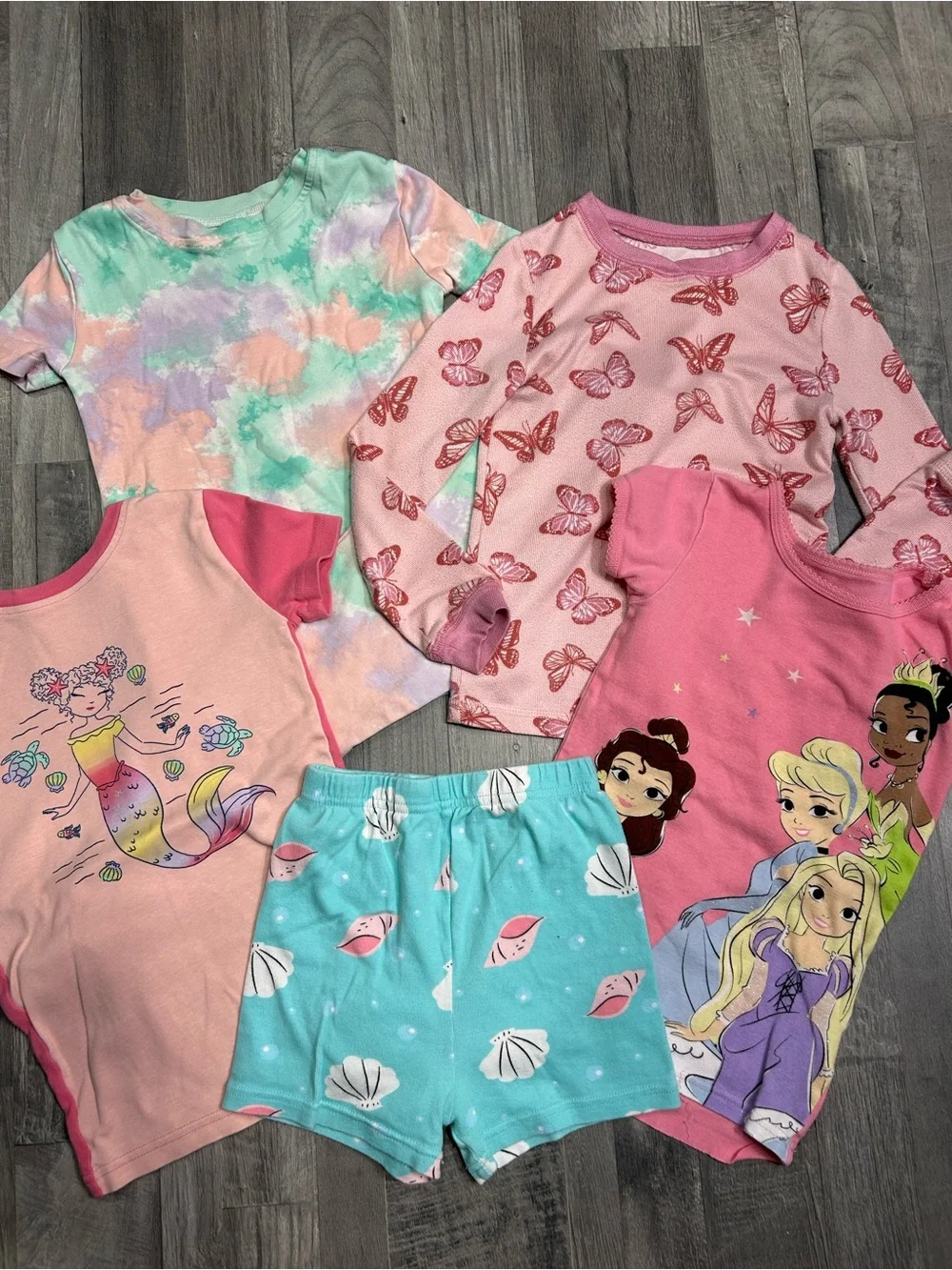 Girls Pajama Bundle Set